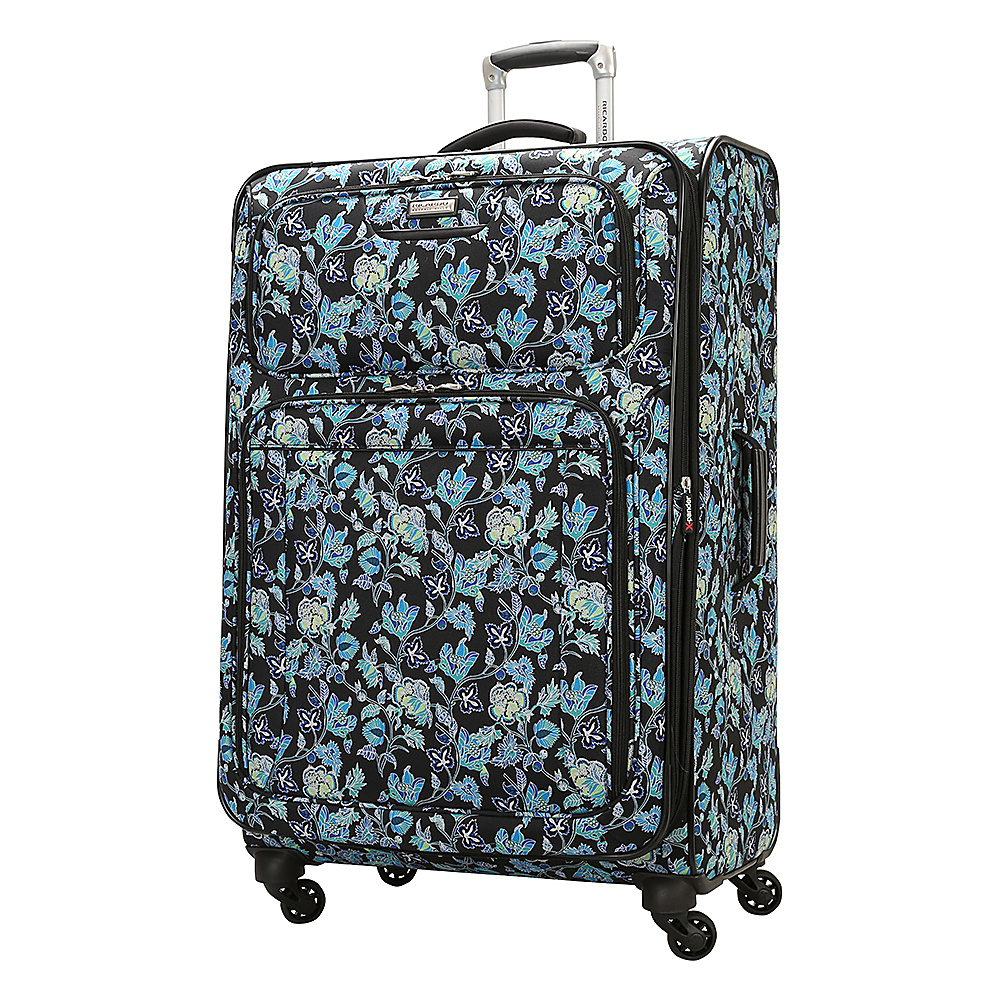 Ricardo Beverly Hills Saratoga 29 4 Wheel Upright Exclusive Vine Blooms Ricardo Beverly Hills Large Rolling Luggage