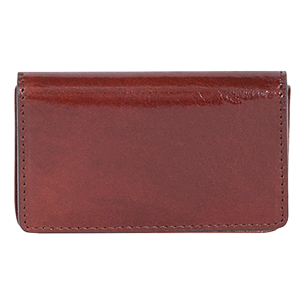 Scully RFID Card Case Mahogany Scully Men s Wallets