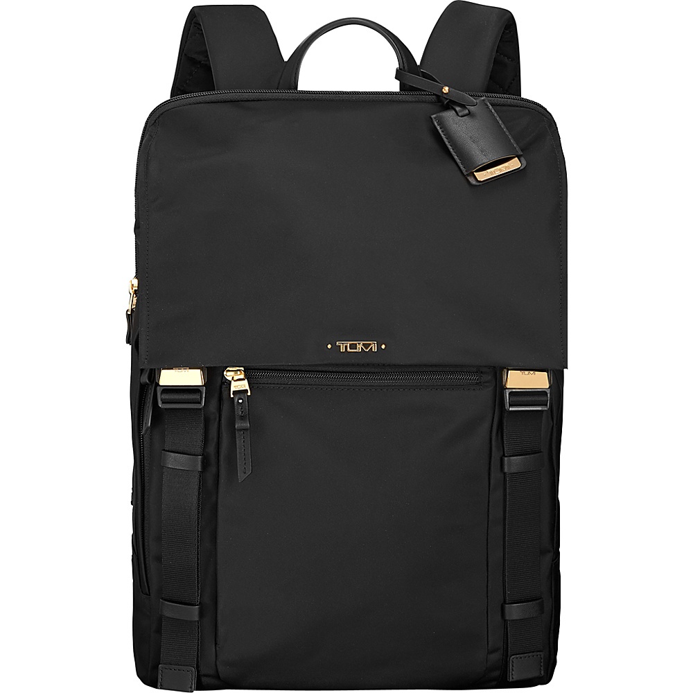Tumi Voyageur Sacha Flap Backpack Black Tumi Business Laptop Backpacks