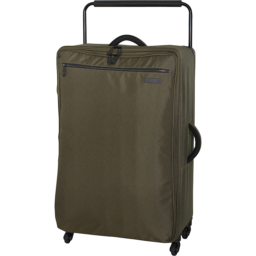 it luggage World s Lightest Tritex 4 Wheel Spinner Large Checked Bag Beech it luggage Large Rolling Luggage