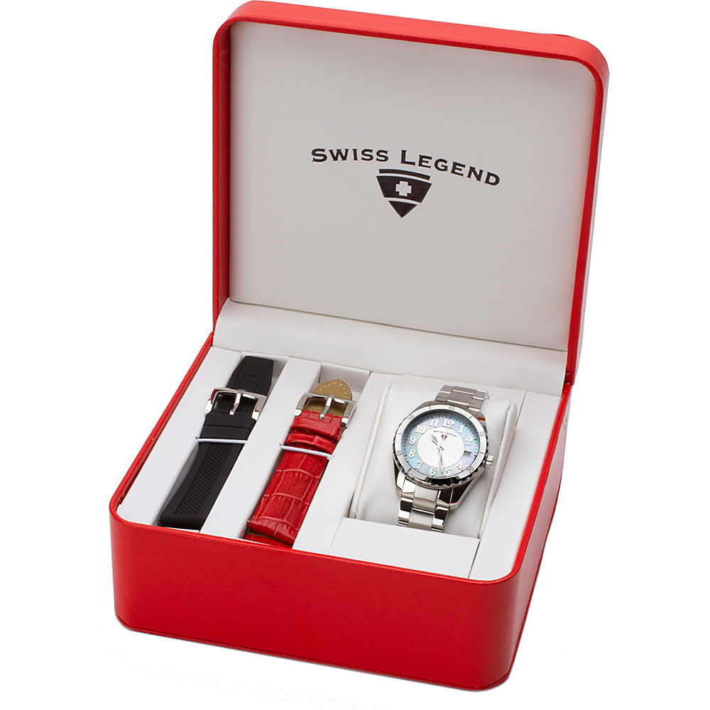 Swiss Legend Watches Sea Breeze Stainless Steel Watch Silver Swiss Legend Watches Watches
