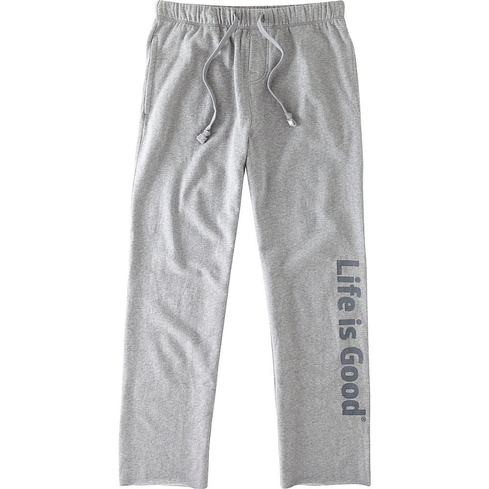 Life is good Mens Lounge Pant L Heather Gray Life is good Men s Apparel