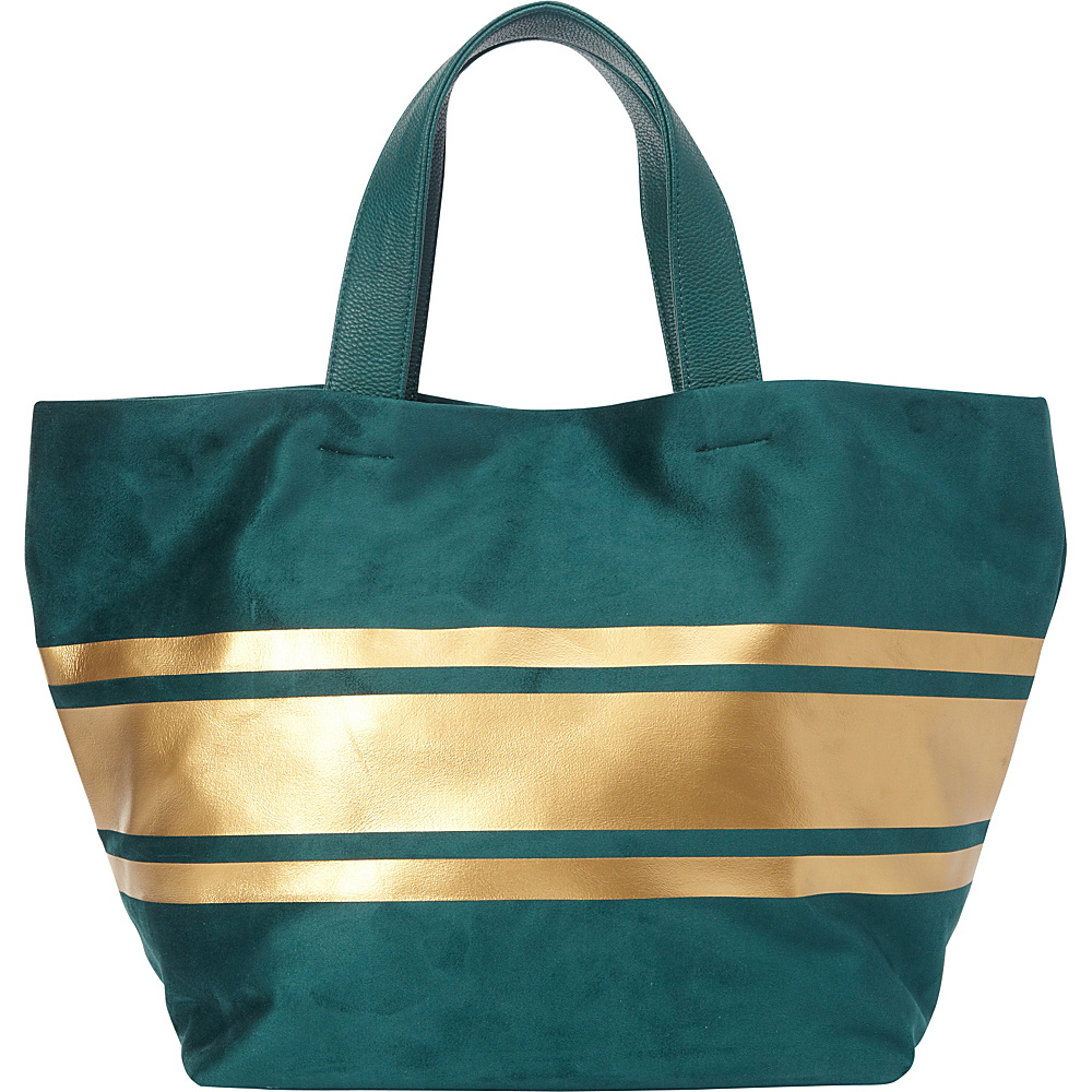 deux lux Lina Tote Teal deux lux Fabric Handbags