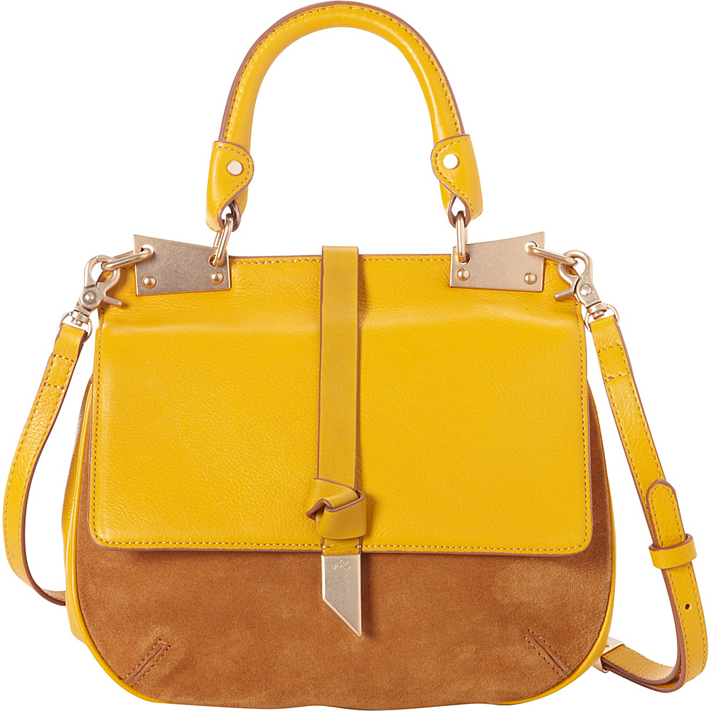 Foley Corinna Dione Saddle Bag Mango Tea Chestnut Foley Corinna Designer Handbags