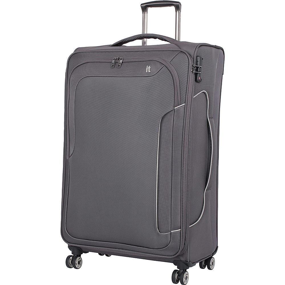 it luggage Amsterdam III 8 Wheel 31.3 Inch Spinner Magnet it luggage Softside Checked