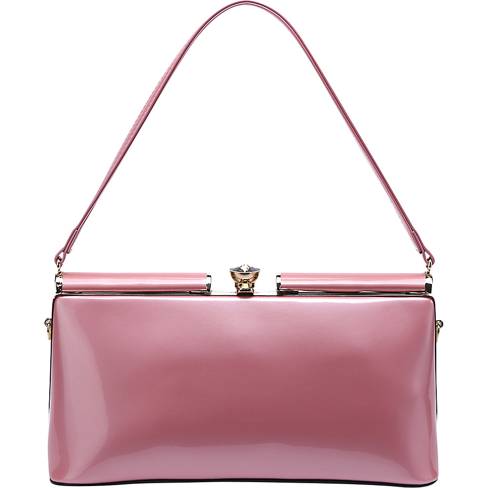 MKF Collection Cynthia Evening Bag Pink MKF Collection Manmade Handbags