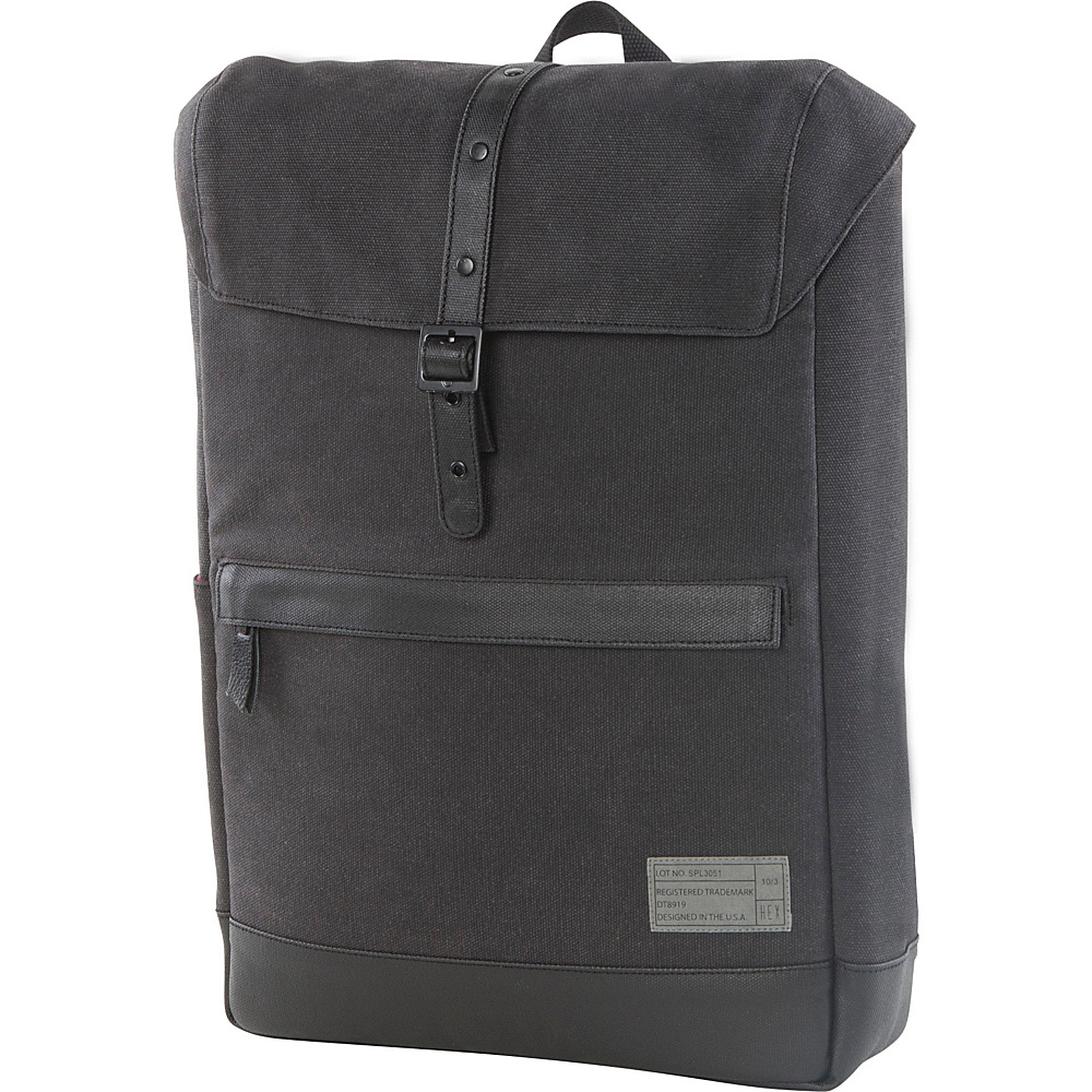 HEX Alliance Canvas Backpack Supply Charcoal HEX Business Laptop Backpacks