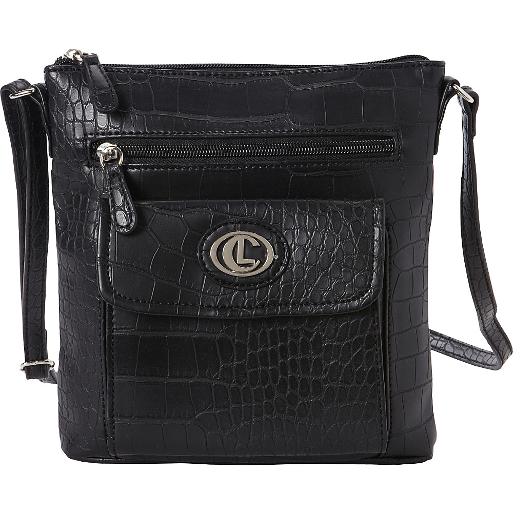 Aurielle Carryland Crocodile Dundee Mini bag Black Aurielle Carryland Manmade Handbags