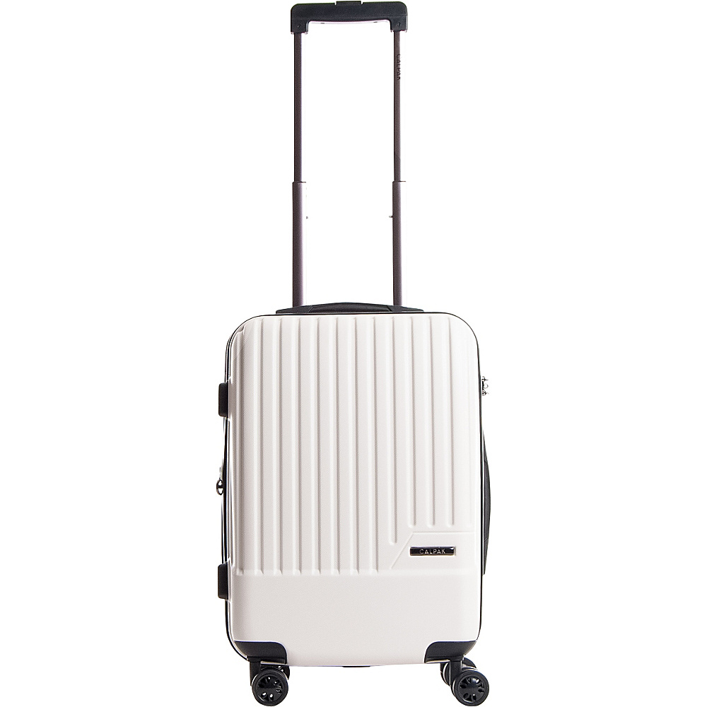 CalPak Davis Hardside Expandable Carry On Luggage Ivory CalPak Small Rolling Luggage