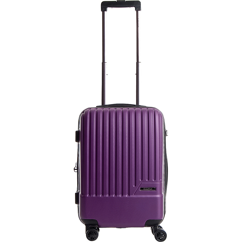 CalPak Davis Hardside Expandable Carry On Luggage Purple CalPak Small Rolling Luggage