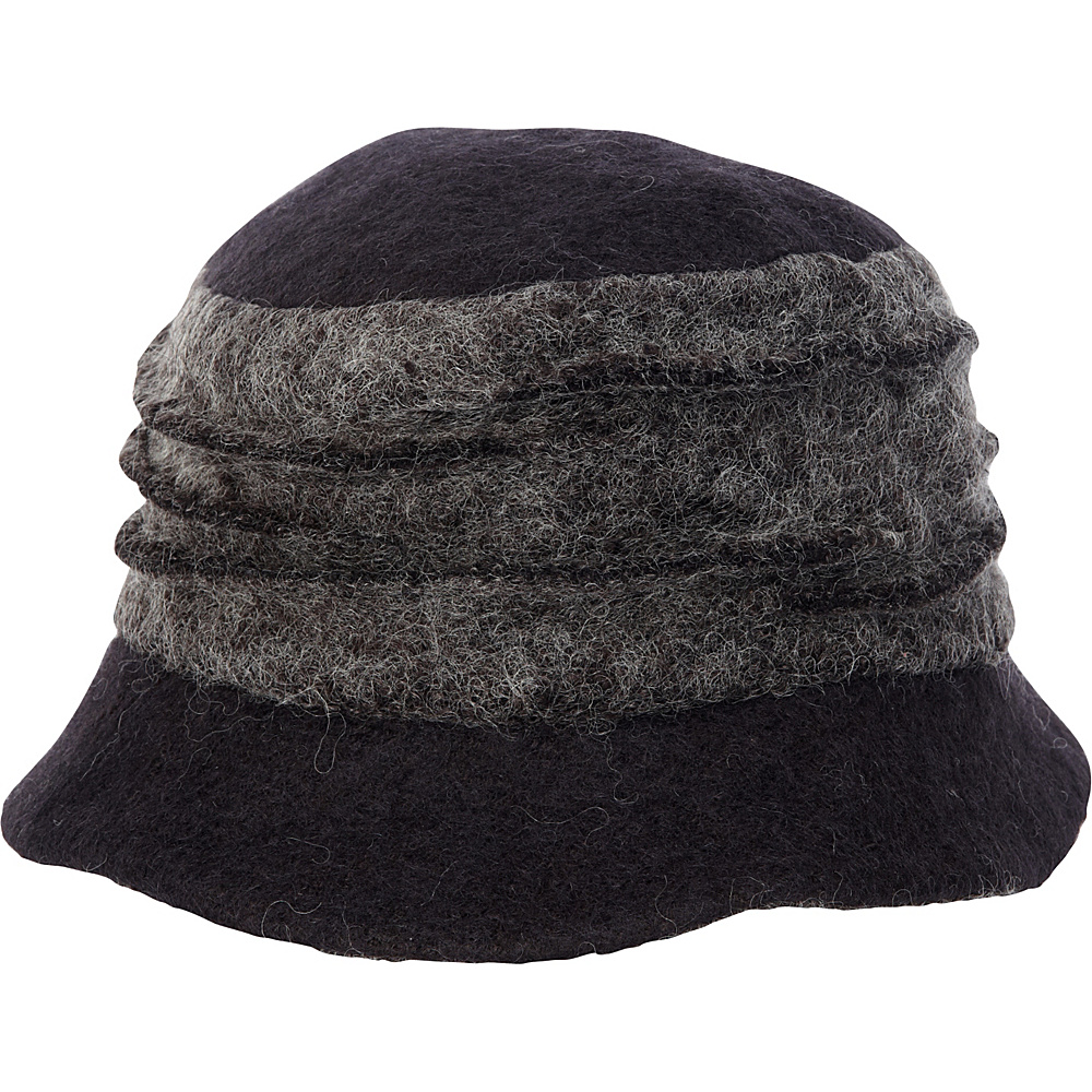 Adora Hats Wool Bucket Hat Black Adora Hats Hats Gloves Scarves