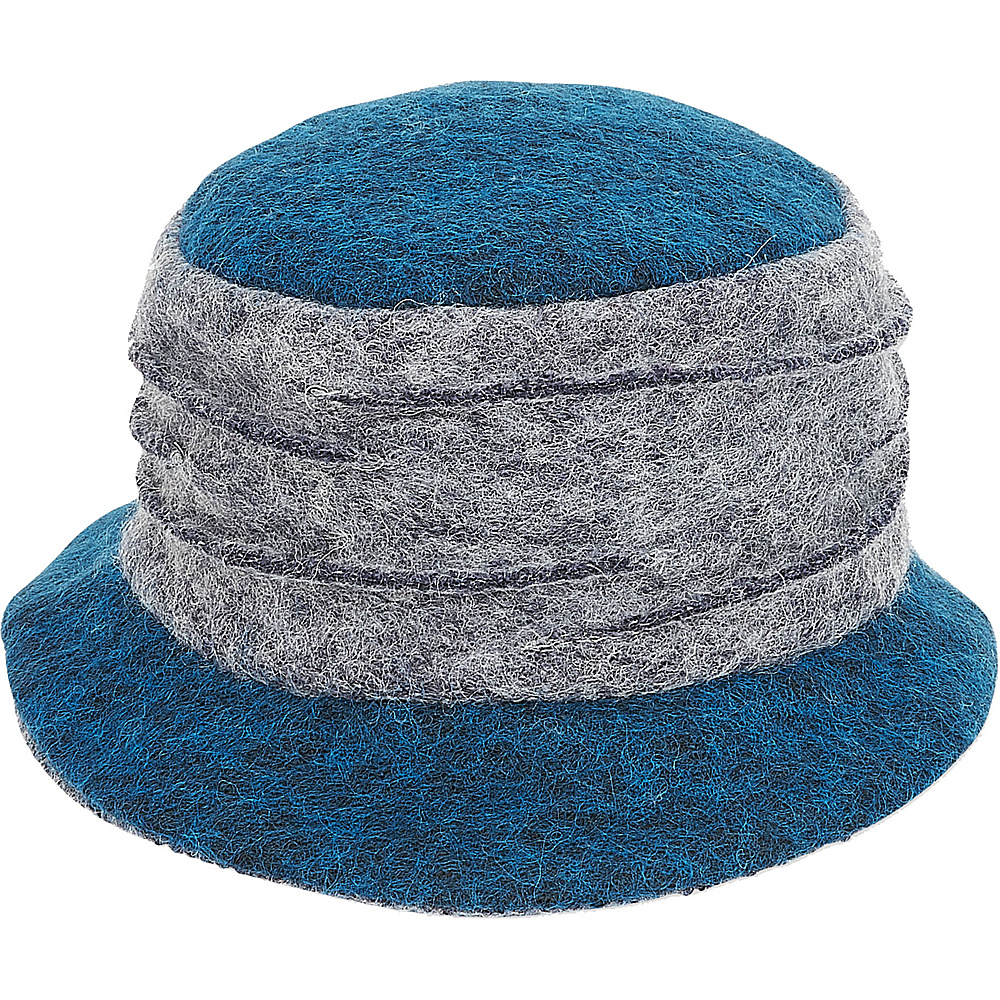 Adora Hats Wool Bucket Hat Blue Adora Hats Hats Gloves Scarves