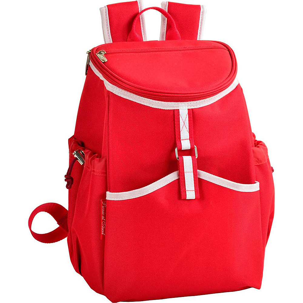 Picnic at Ascot Insulated Backpack Cooler Red Picnic at Ascot Outdoor Coolers