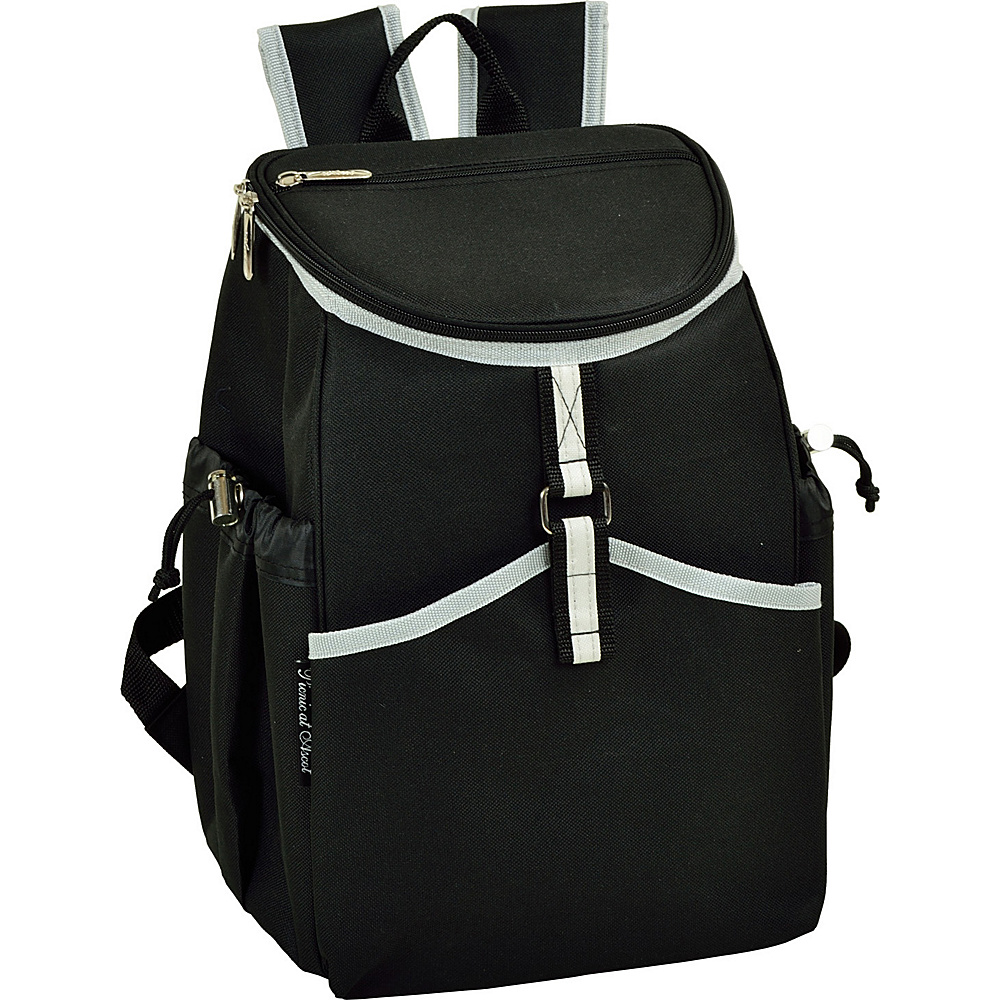 Picnic at Ascot Insulated Backpack Cooler Black Picnic at Ascot Outdoor Coolers