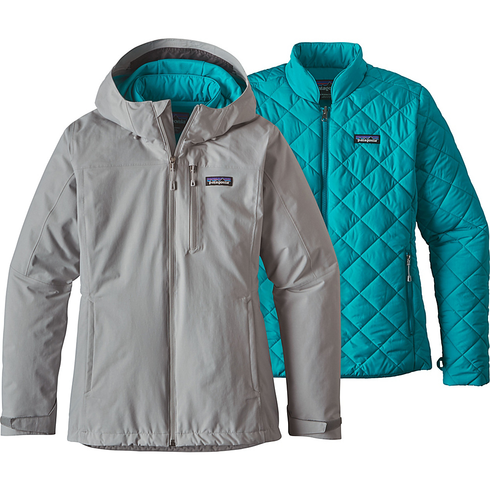Patagonia Womens Windsweep 3 in 1 Jacket L Drifter Grey Patagonia Women s Apparel