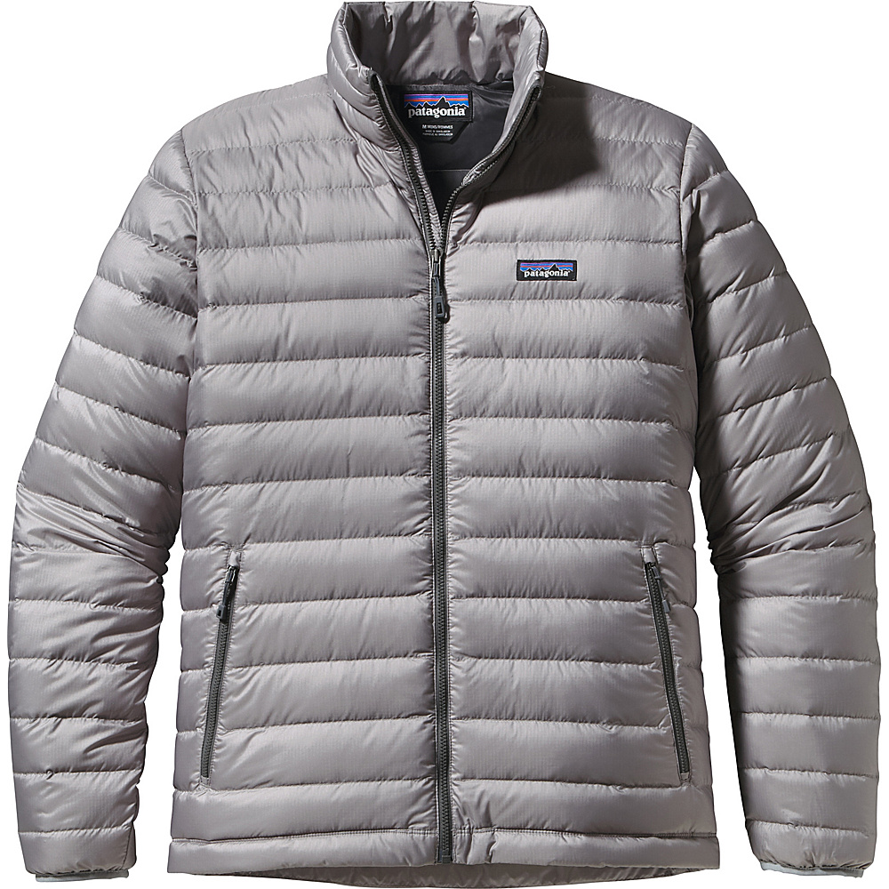 Patagonia Mens Down Jacket XS Feather Grey with Forge Grey Patagonia Men s Apparel