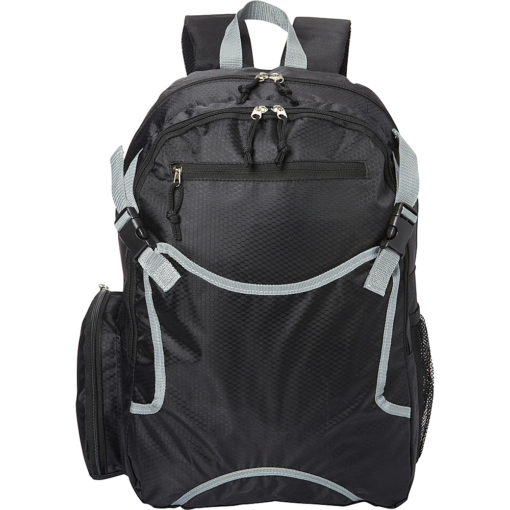 Bellino Sports Backpack Black Bellino Everyday Backpacks
