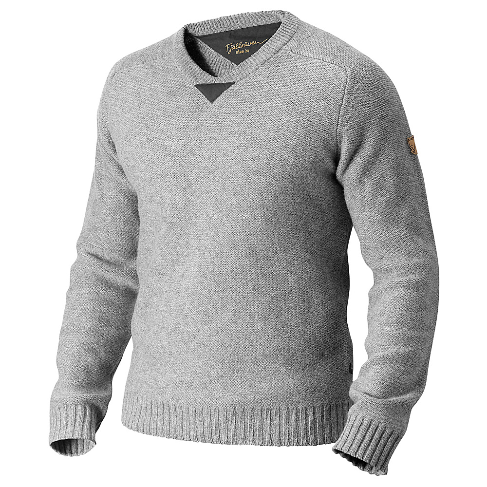 Fjallraven Woods Sweater XL Grey Fjallraven Men s Apparel