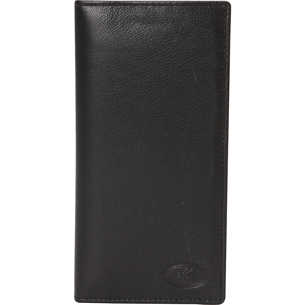Mancini Leather Goods RFID Secure Mens Breast Pocket Wallet Black Mancini Leather Goods Men s Wallets