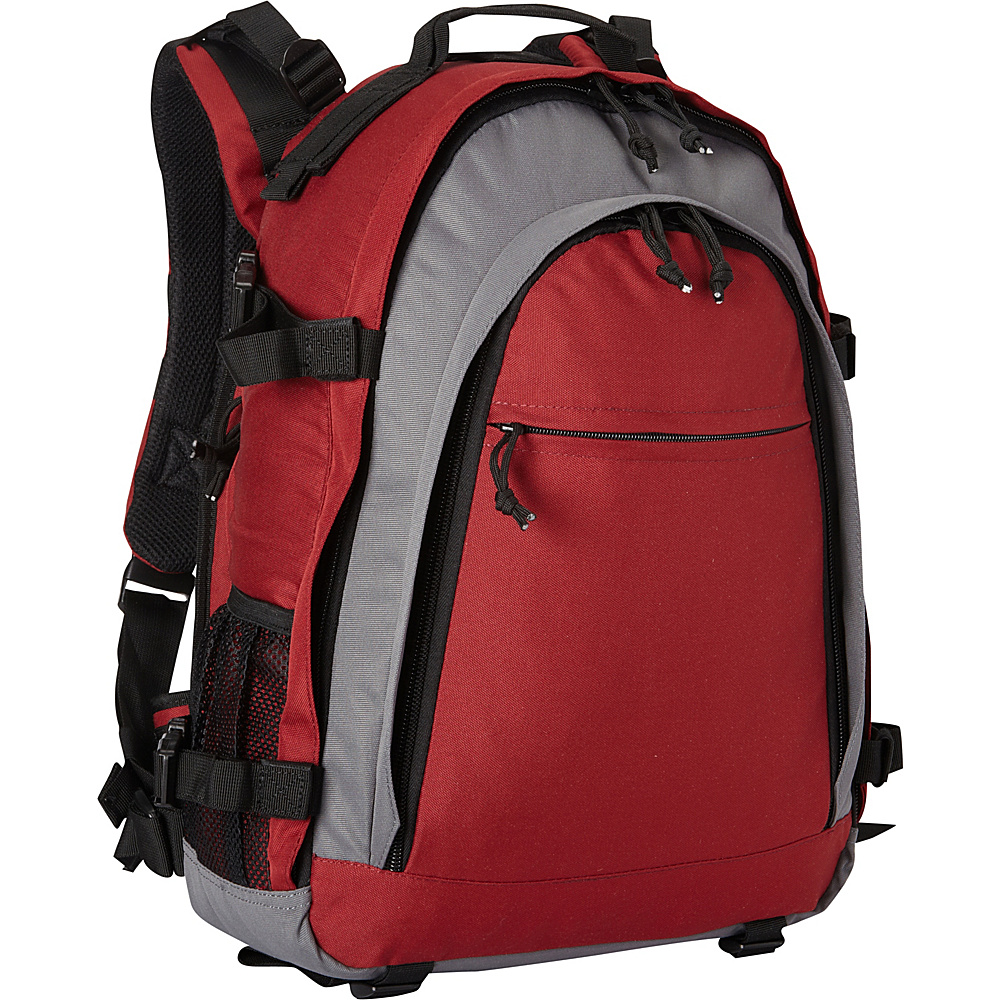 Fox Outdoor Discreet Covert Ops Pack Burgundy Grey Fox Outdoor Day Hiking Backpacks