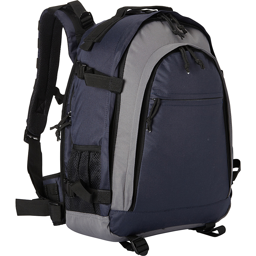 Fox Outdoor Discreet Covert Ops Pack Navy Blue Grey Fox Outdoor Day Hiking Backpacks