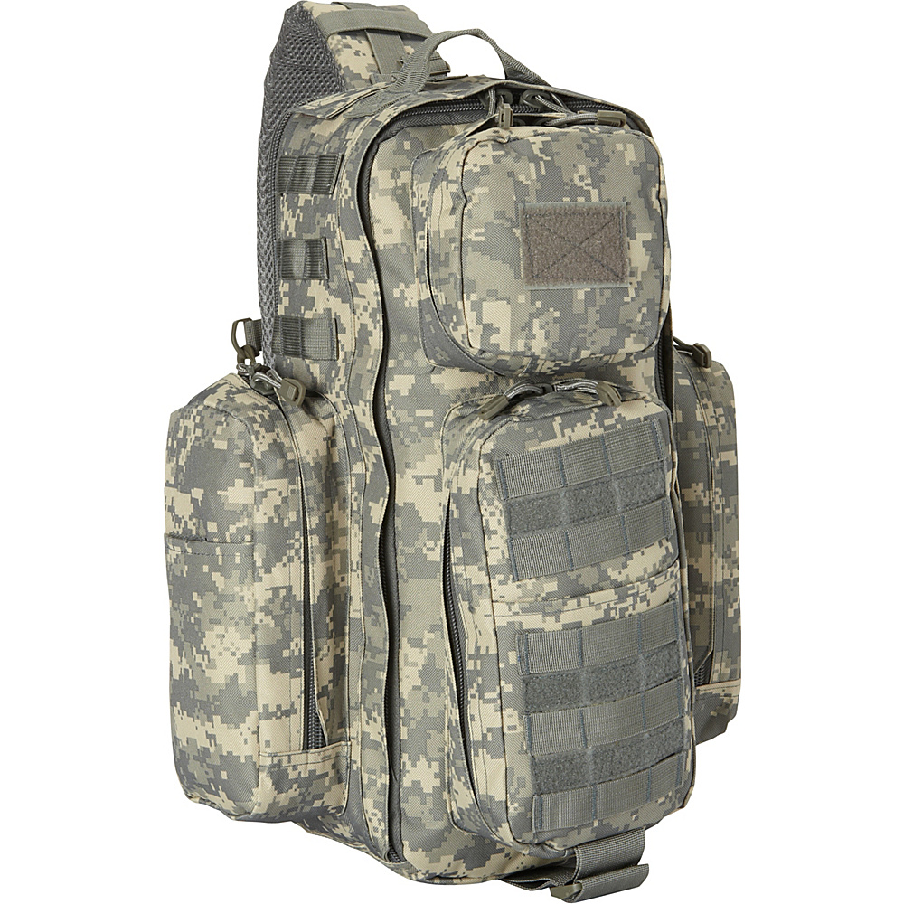 Fox Outdoor Advanced Tactical Sling Pack Terrain Digital Fox Outdoor Day Hiking Backpacks