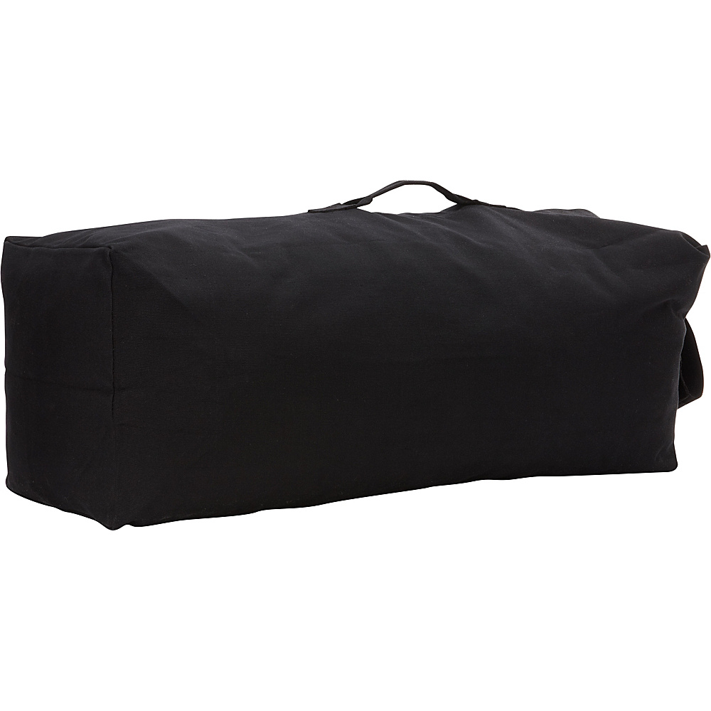 Fox Outdoor GI Style Top Load Duffel Bag 25 x 42 Black Fox Outdoor Outdoor Duffels