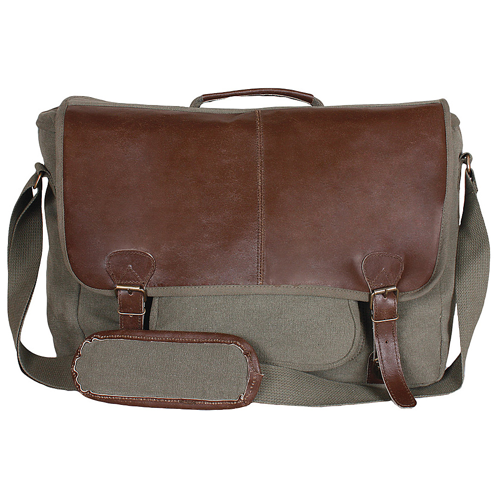 Fox Outdoor Graduate Satchel Briefcase Olive Drab Fox Outdoor Messenger Bags