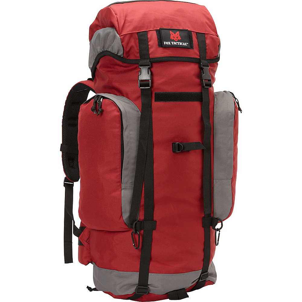 Fox Outdoor Rio Grande 75L Backpack Burgundy Fox Outdoor Day Hiking Backpacks