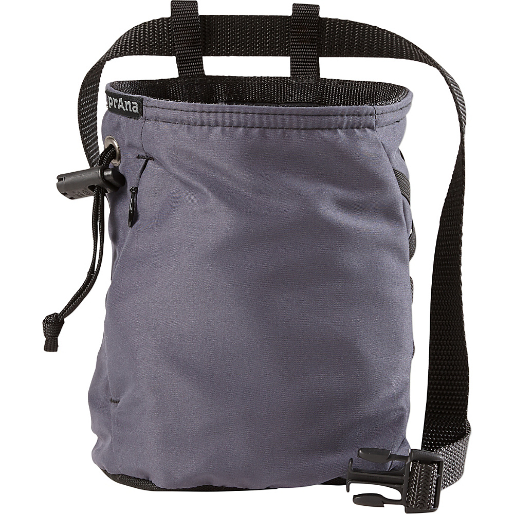 PrAna Zipper Chalk Bag Pewter PrAna Sport Bags