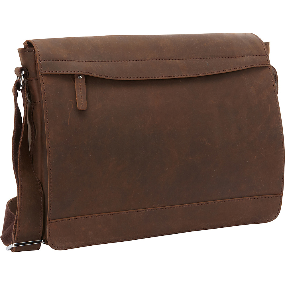 Vagabond Traveler Full Grain Leather Messenger Laptop Bag Vintage Distress Vagabond Traveler Messenger Bags