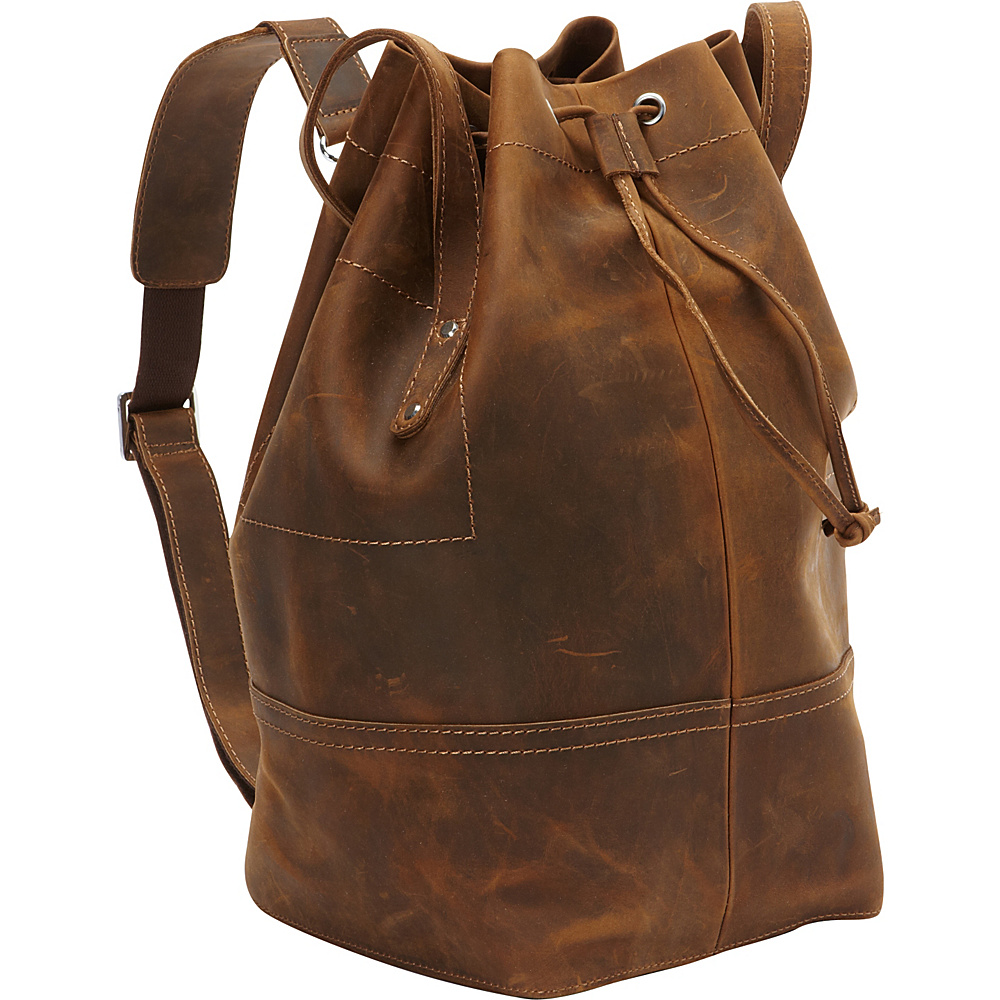 Vagabond Traveler Cowhide Leather Overnight Travel Bag Vintage Brown Vagabond Traveler Travel Duffels