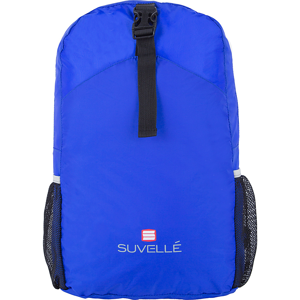 Suvelle Lightweight Travel Foldable Backpack Blue Suvelle Packable Bags