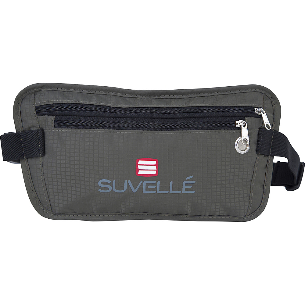 Suvelle RFID Hidden Travel Waist Pack Wallet Khaki Suvelle Travel Wallets