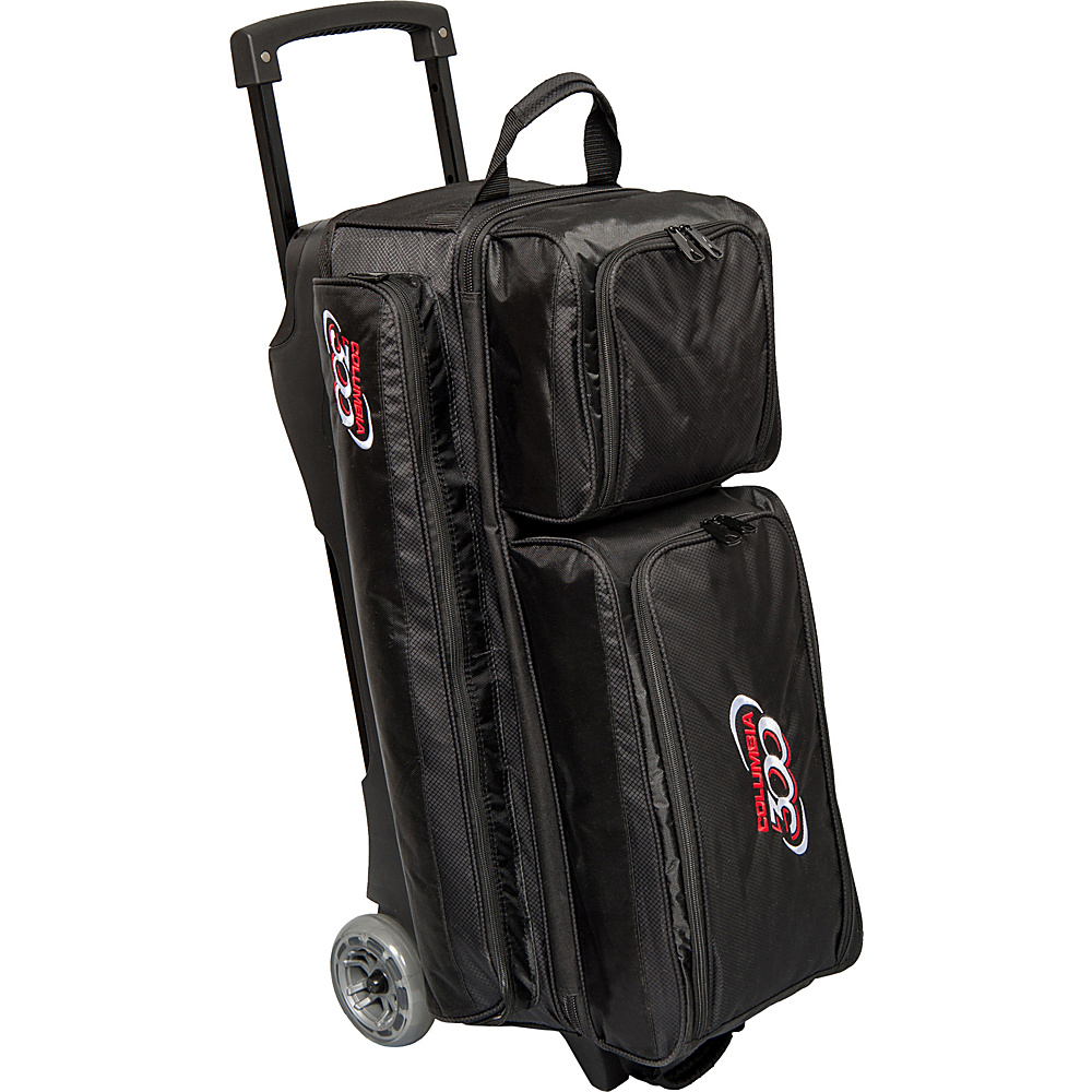 Columbia 300 Bags Icon Triple Roller Black Columbia 300 Bags Bowling Bags