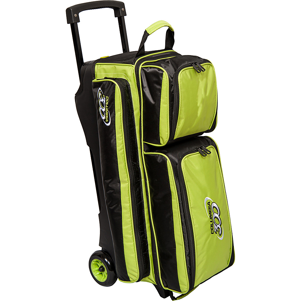 Columbia 300 Bags Icon Triple Roller Lime Columbia 300 Bags Bowling Bags