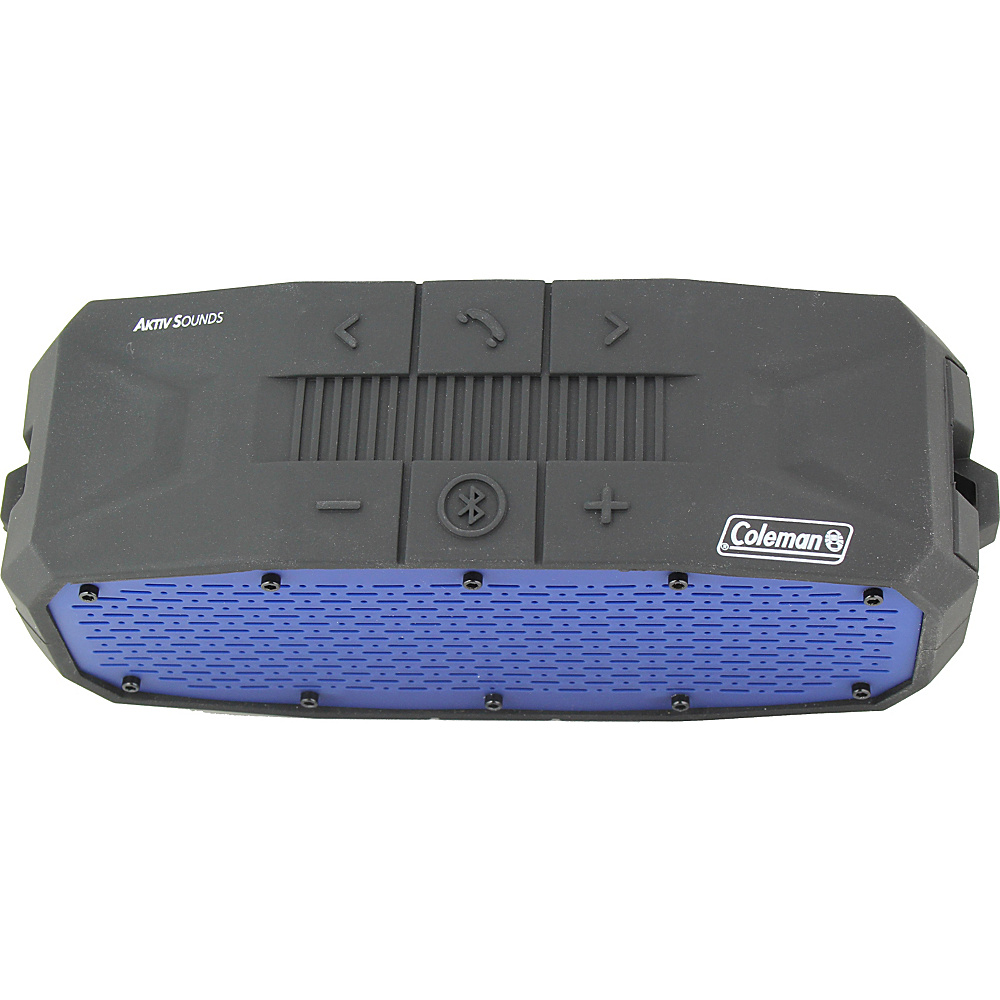 Coleman SoundTrail Rugged Waterproof Bluetooth Speaker Blue Coleman Headphones Speakers