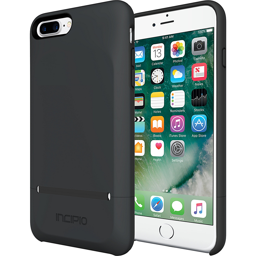 Incipio Stashback for iPhone 7 Plus Black Incipio Electronic Cases
