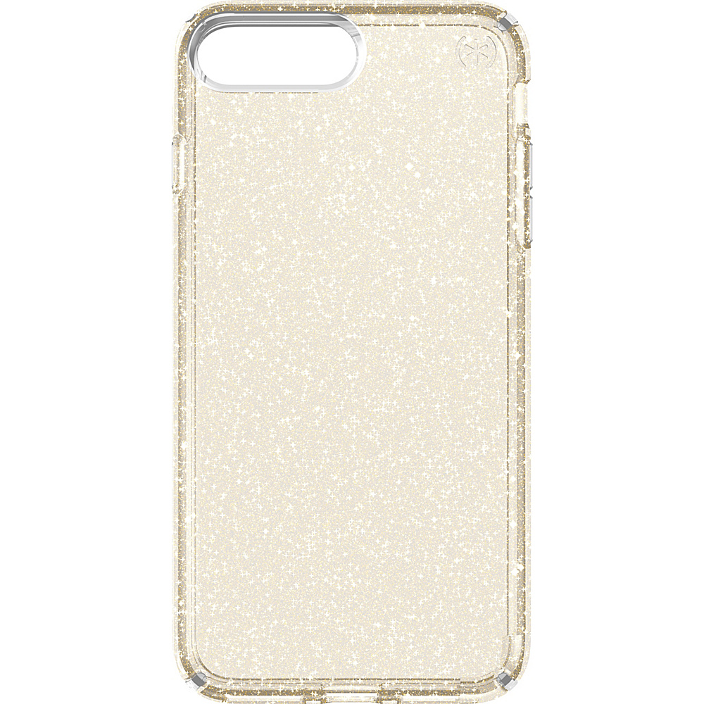 Speck iPhone 7 Plus Presidio Clear GLITTER Gold Clear Speck Electronic Cases