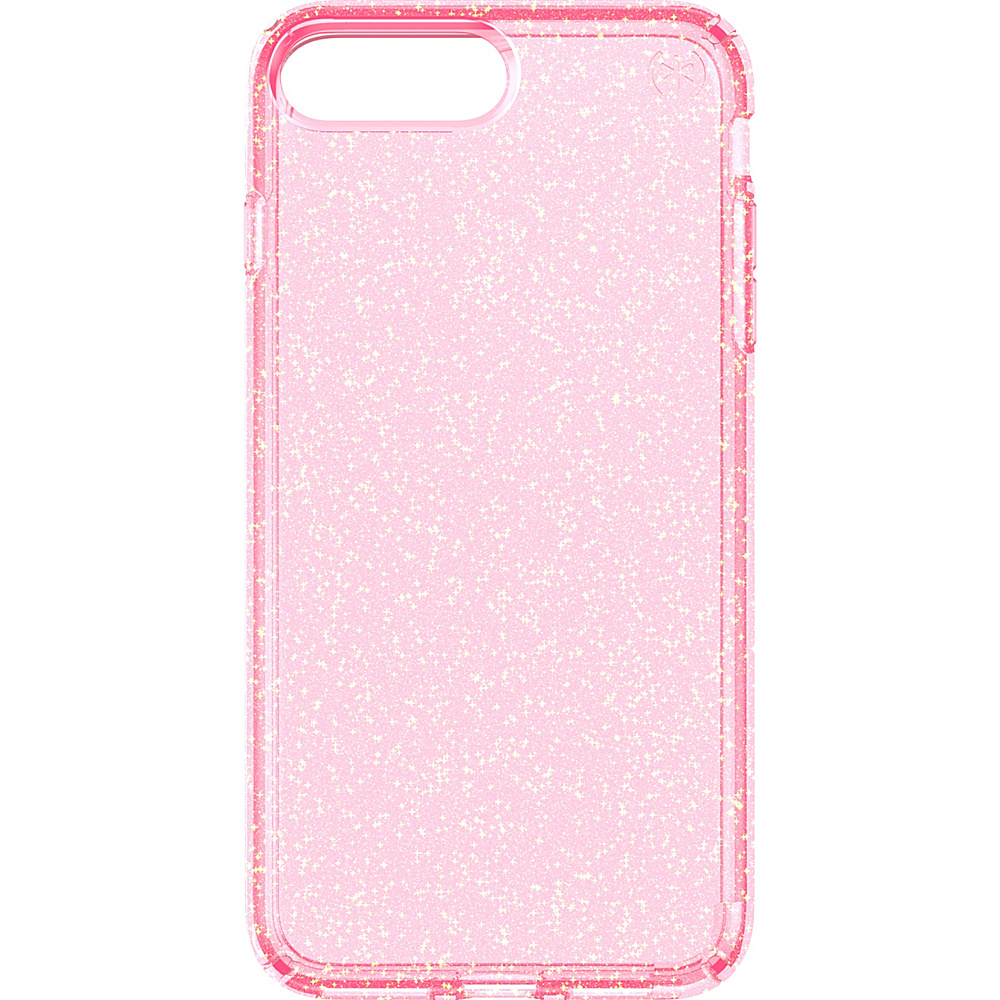 Speck iPhone 7 Plus Presidio Clear GLITTER Pink Gold Speck Electronic Cases