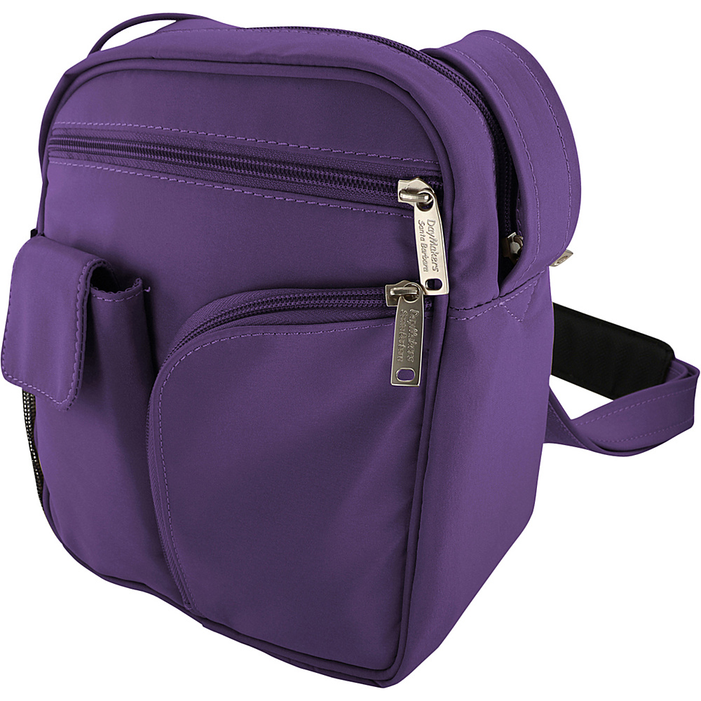 BeSafe by DayMakers Anti Theft Medium Security Guide Bag Purple BeSafe by DayMakers Fabric Handbags