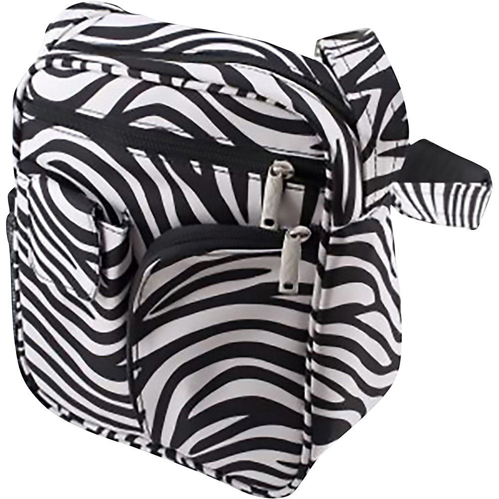 BeSafe by DayMakers Anti Theft Medium Security Guide Bag Zebra BeSafe by DayMakers Fabric Handbags
