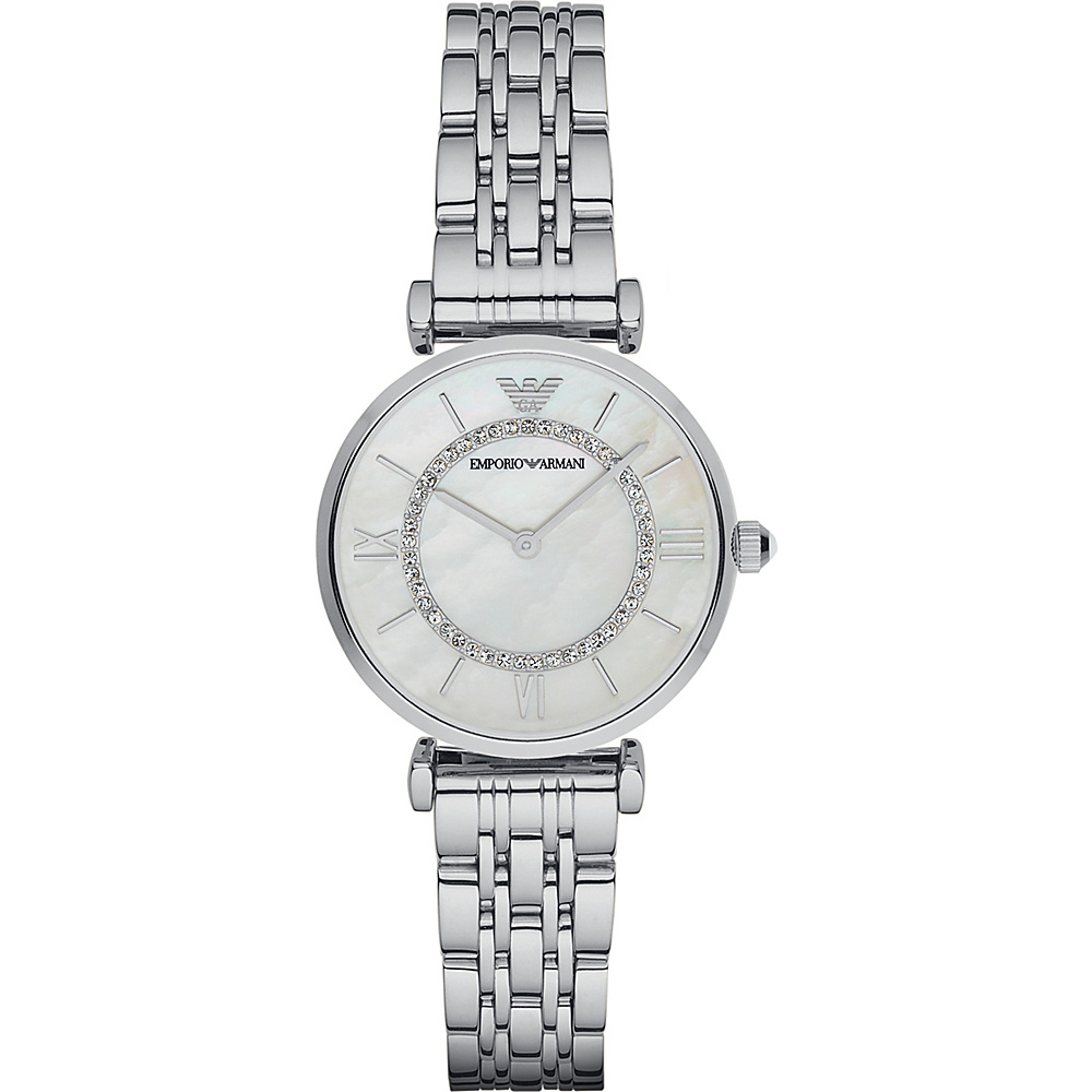 Emporio Armani Classic Watch Silver Emporio Armani Watches