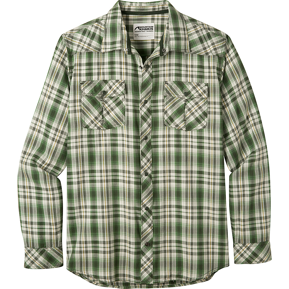 Mountain Khakis Rodeo Long Sleeve Shirt XL Rainforest Mountain Khakis Men s Apparel
