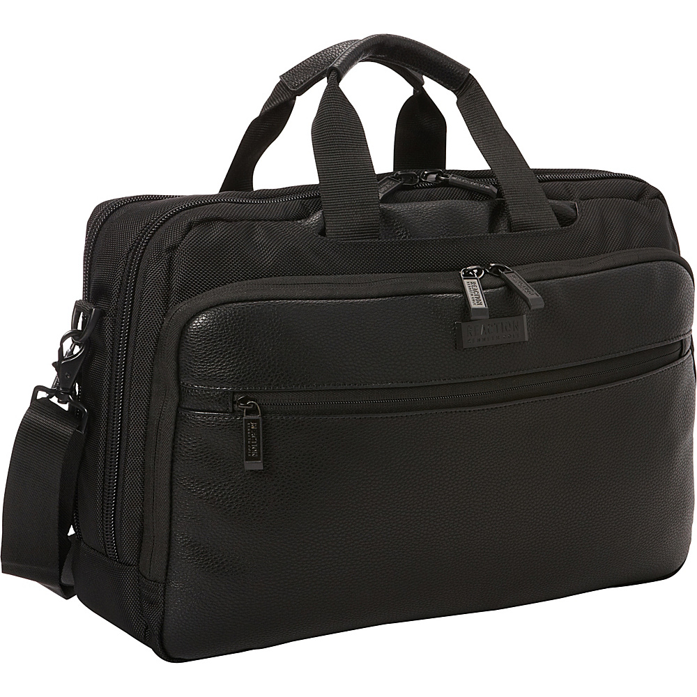 Kenneth Cole Reaction Very Im Port ant Person Top Zip RFID Computer Case Black Kenneth Cole Reaction Non Wheeled Business Cases