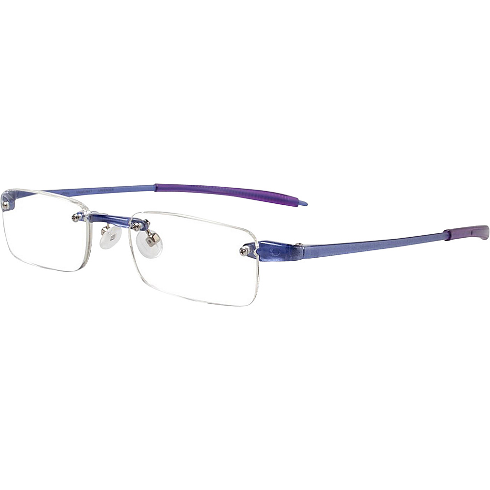 Visualites Rectangle Reading Glasses 2.00 Purple Monet Visualites Sunglasses