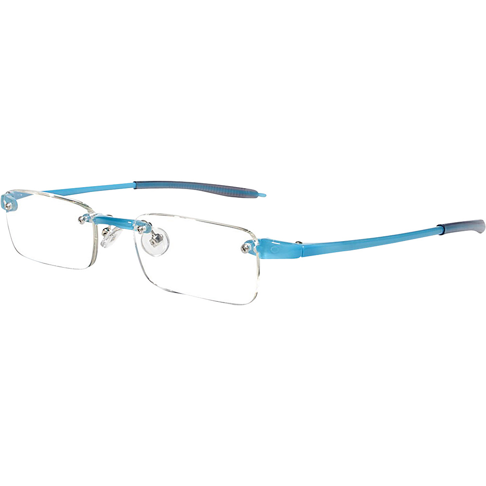 Visualites Rectangle Reading Glasses 1.50 Turquoise Visualites Sunglasses