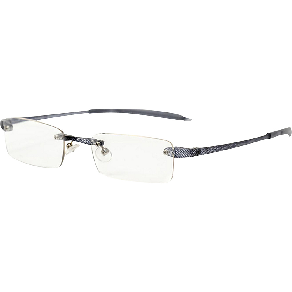 Visualites Rectangle Reading Glasses 1.50 Grey Matrix Visualites Sunglasses