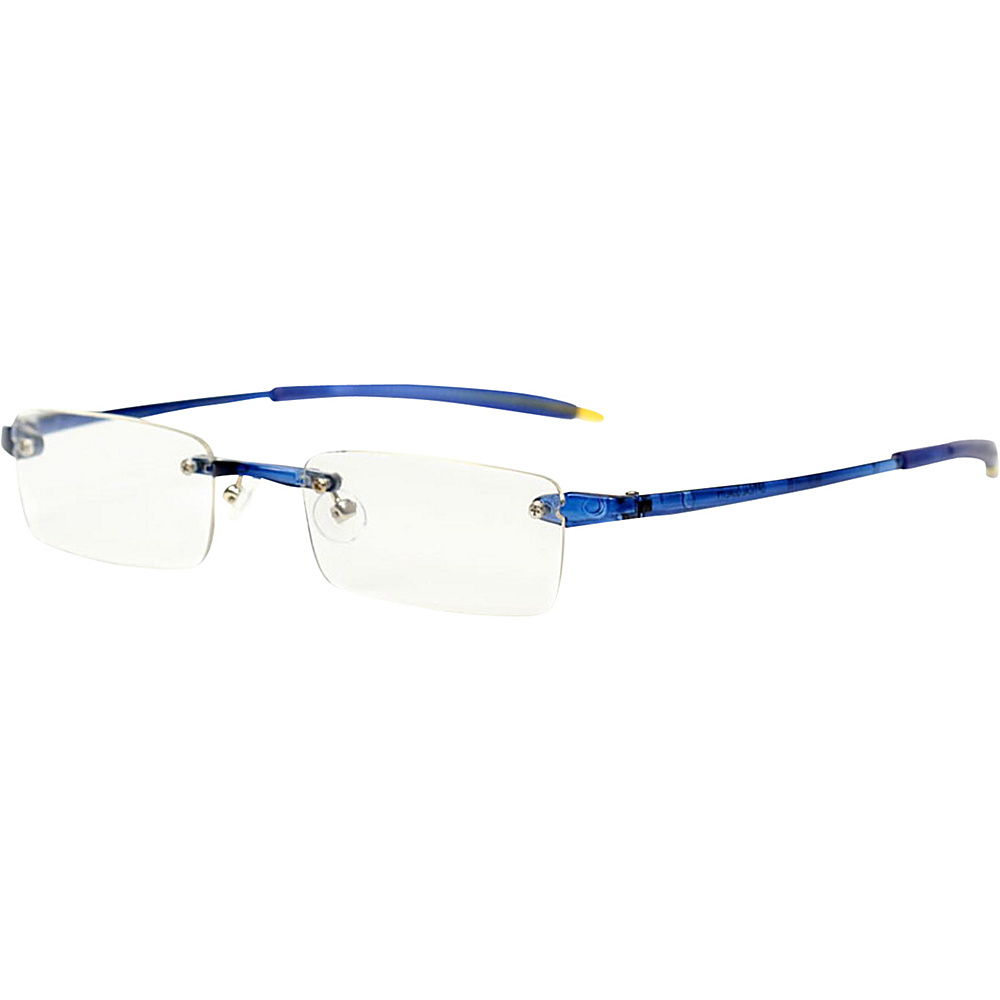 Visualites Rectangle Reading Glasses 2.50 Navy Visualites Sunglasses