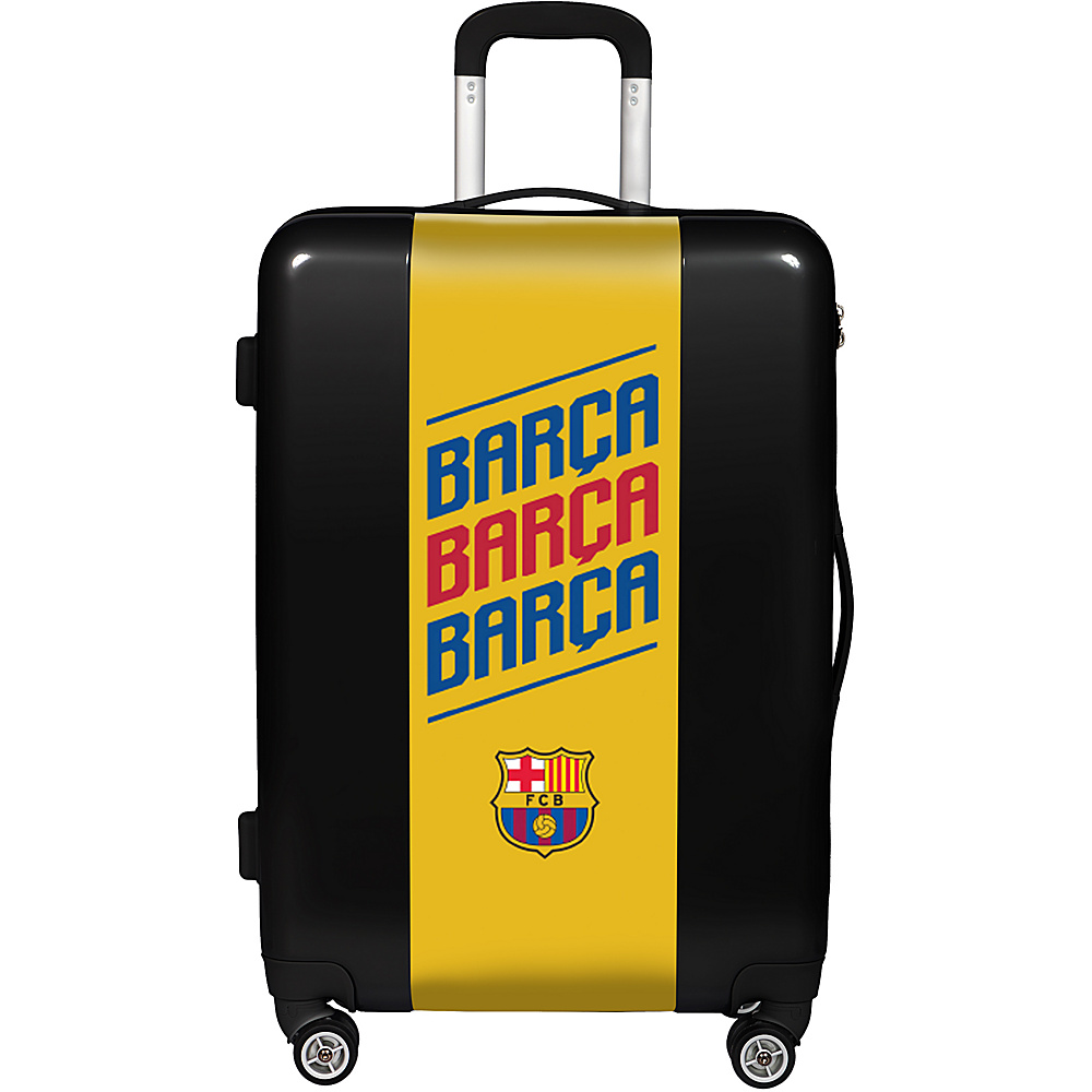 Ugo Bags FCB Barca Barca 22 Hardside Spinner Carry On Black Ugo Bags Softside Carry On